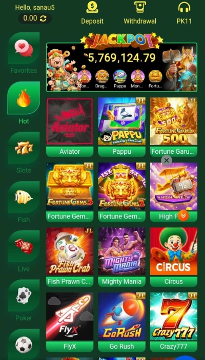 pk11 game dishboard image